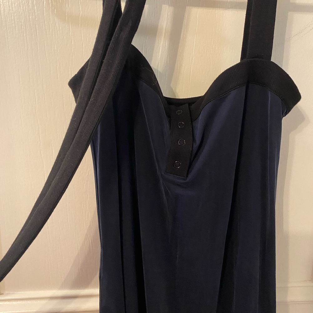 NWT: Summersalt 24 hour Jumpsuit size small Navy/black
